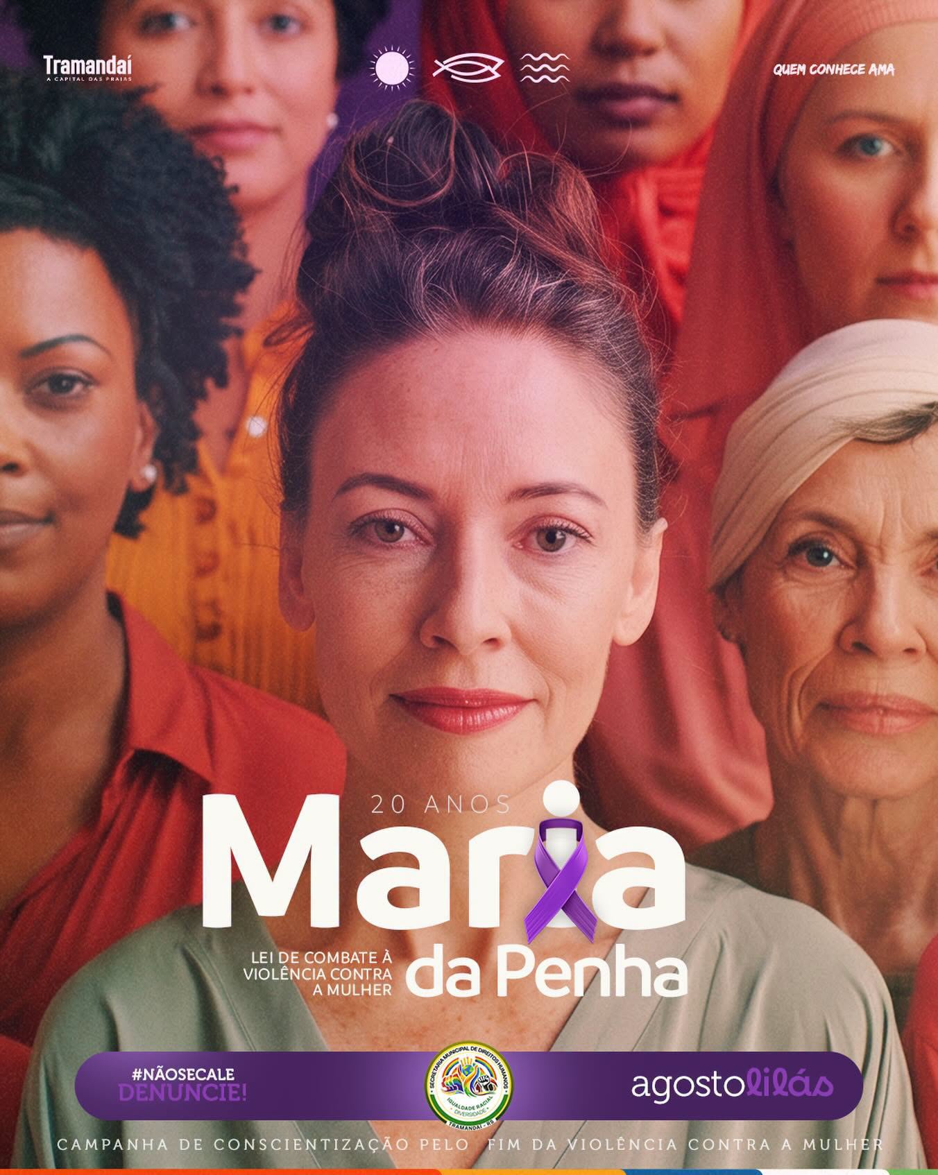 Lei Maria da Penha completa 20 anos de proteção e luta pelos direitos das mulheres