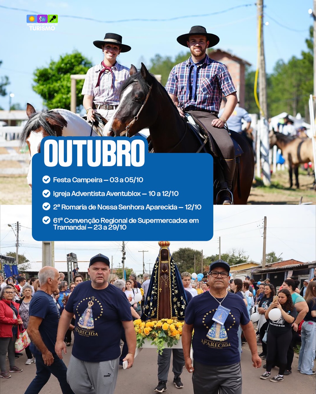 12 MESES DE EVENTOS, CULTURA E MOMENTOS HISTÓRICOS EM TRAMANDAÍ 