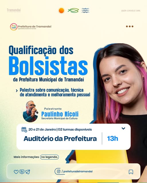 QUALIFICAÇÃO DOS BOLSISTAS DA PREFEITURA DE TRAMANDAÍ 