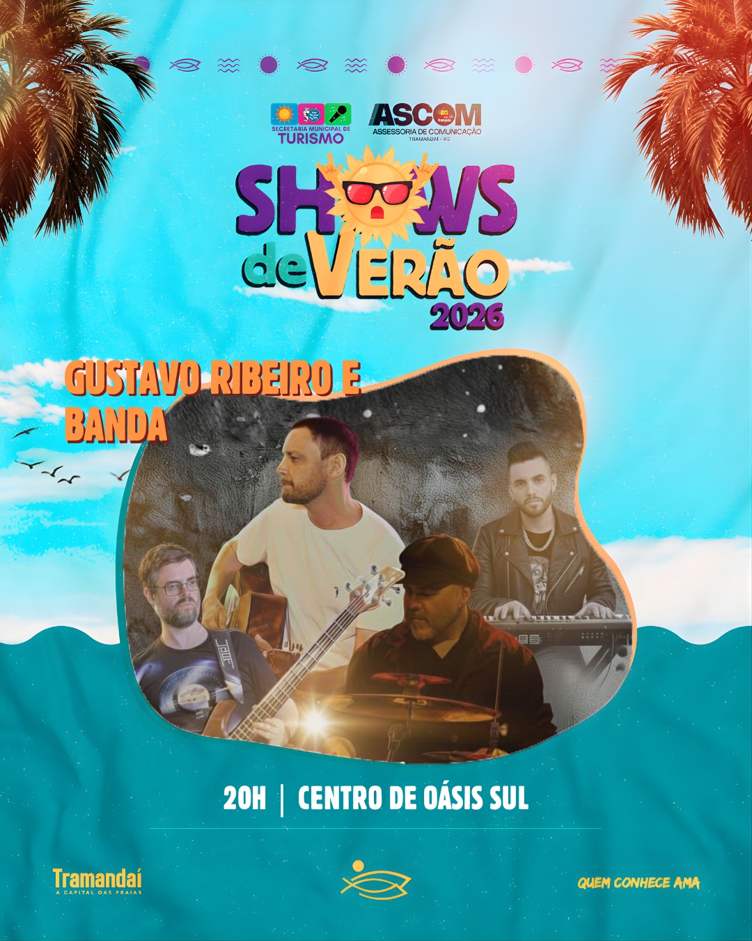 SHOWS DE VERÃO SEGUEM AGITANDO TRAMANDAÍ!