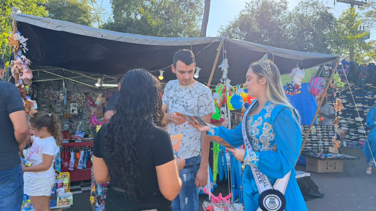 Soberanas da 34ª Festa Nacional do Peixe intensificam divulgação e levam o nome de Tramandaí a diferentes regiões do Estado