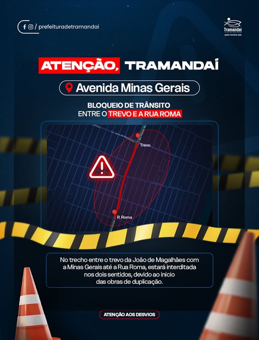 ATENÇÃO, TRAMANDAÍ!