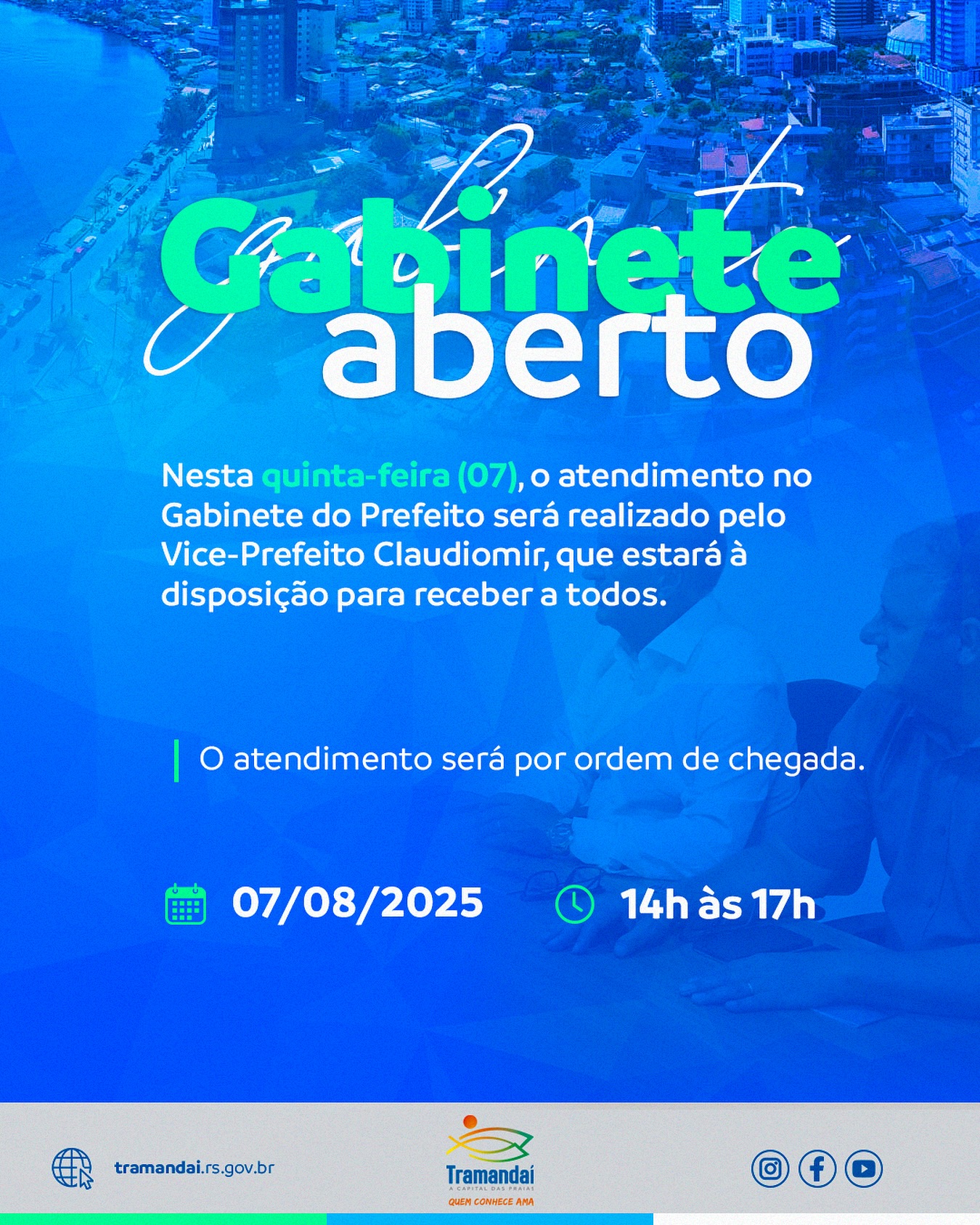 ATENÇÃO, COMUNIDADE DE TRAMANDAÍ!