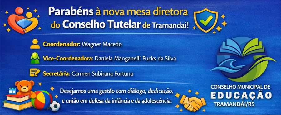 Nova mesa diretora do Conselho Tutelar de Tramandaí!