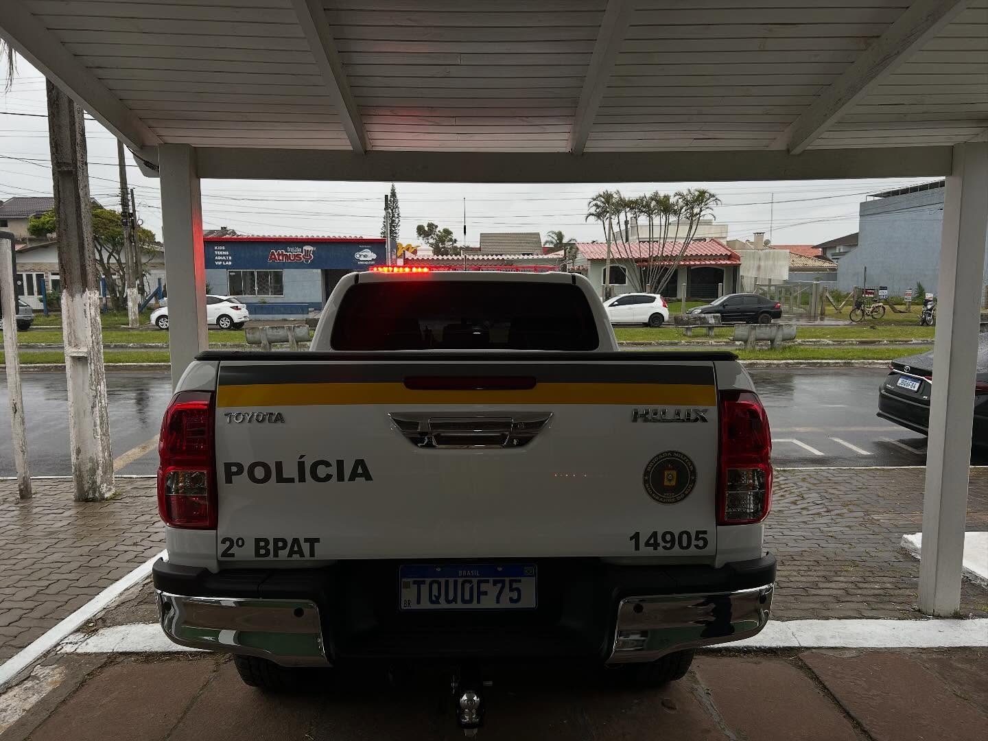 BRIGADA MILITAR DE TRAMANDAÍ RECEBE NOVA VIATURA SEMI-BLINDADA