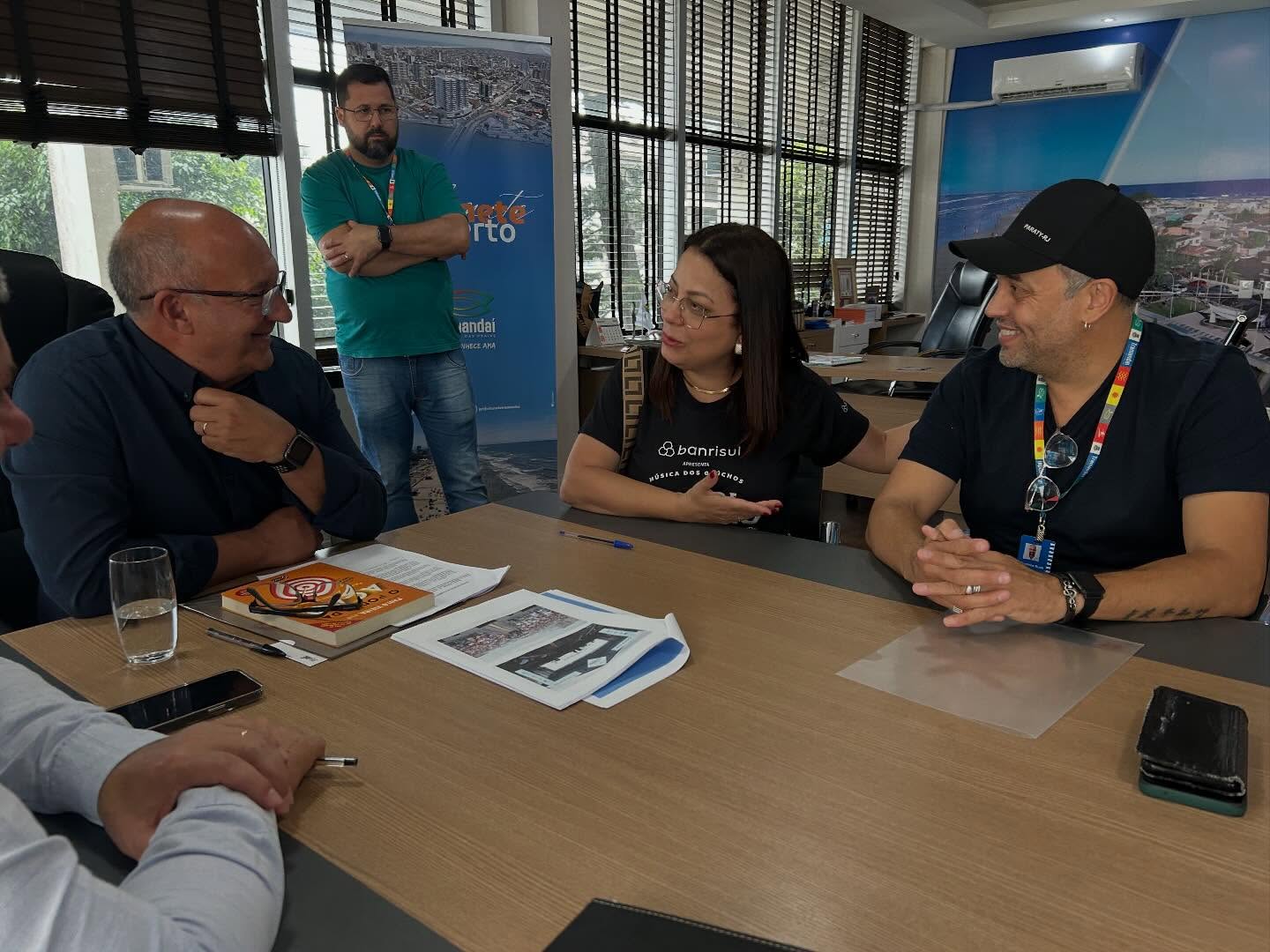 TRAMANDAÍ RECEBE PRODUTORAS CULTURAIS PARA TRATAR DE GRANDE EVENTO DE VERÃO