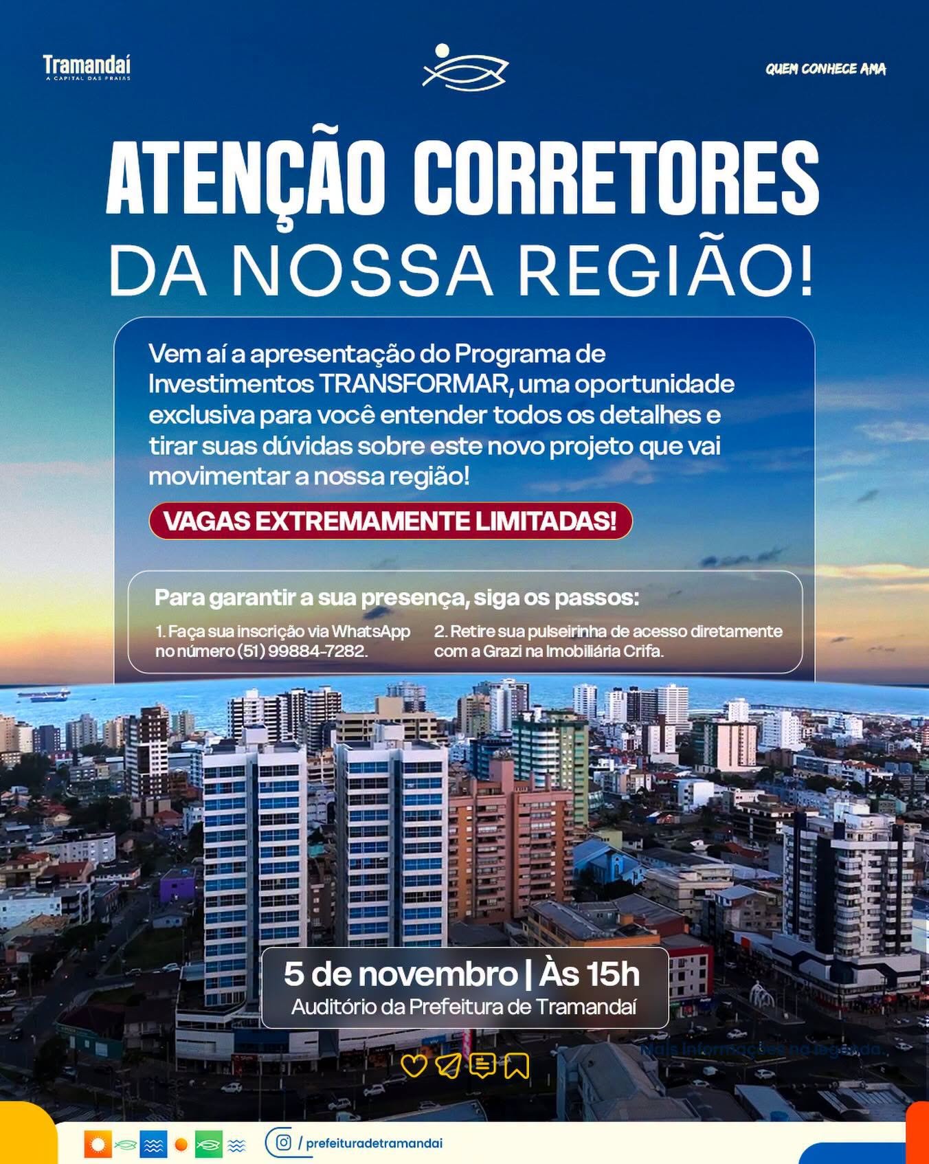 CORRETORES DE IMÓVEIS DA NOSSA REGIÃO, ATENÇÃO!