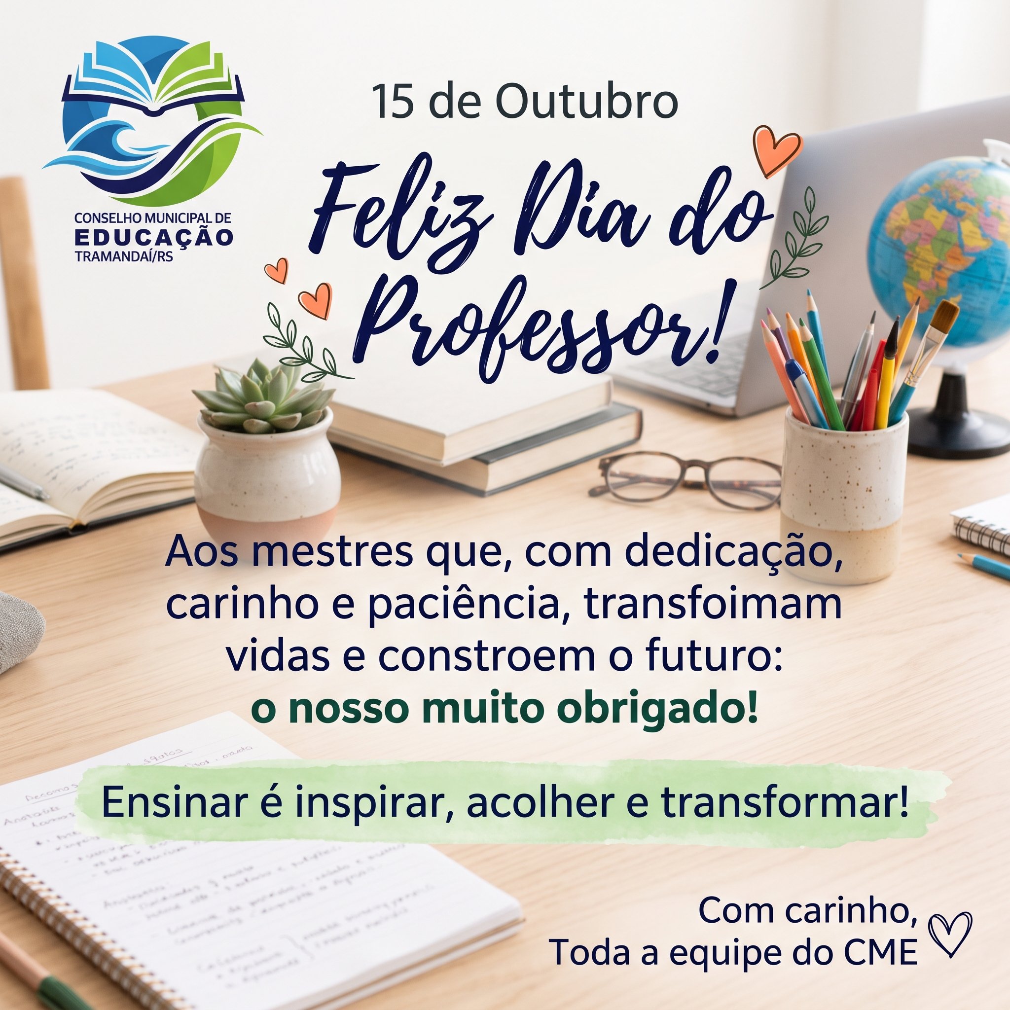 Feliz Dia dos Professores