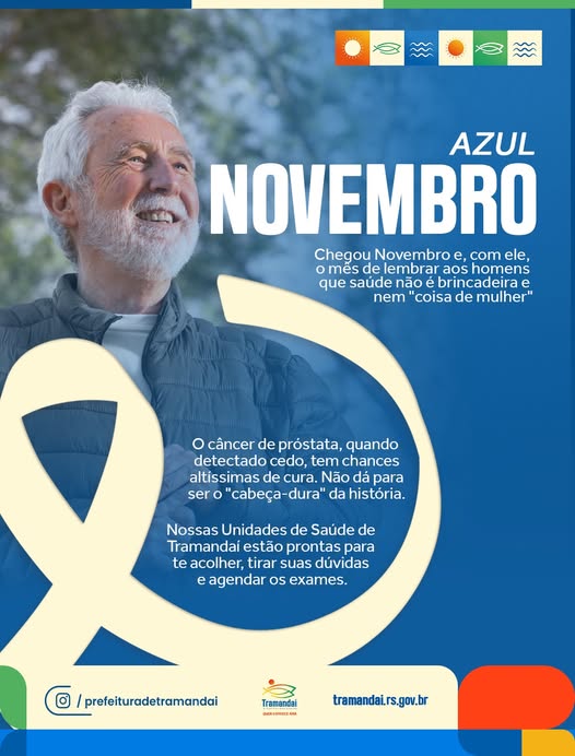 NOVEMBRO AZUL EM TRAMANDAÍ