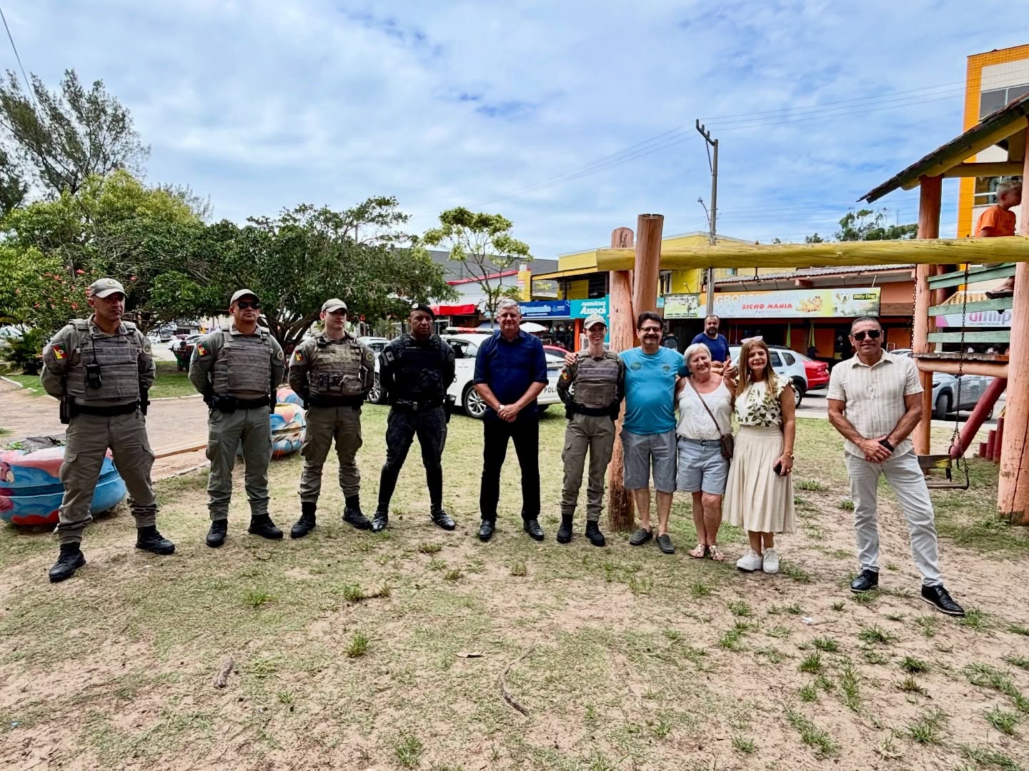 TRAMANDAÍ PARTICIPA DO LANÇAMENTO DA OPERAÇÃO GOLFINHO
