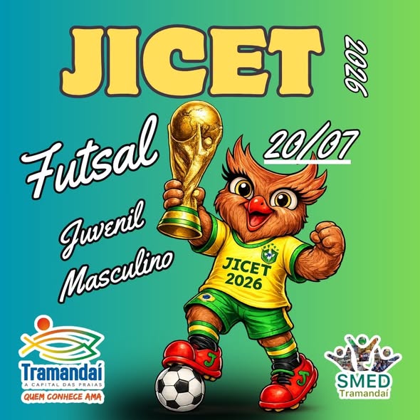 Nesta 20 de julho, o Ginásio da Zona Sul foi palco das disputas da modalidade Futsal Juvenil Masculino dos Jogos de Integração da Comunidade Escolar de Tramandaí (JICET), promovidos pela Secretaria Municipal de Educação (SMED).