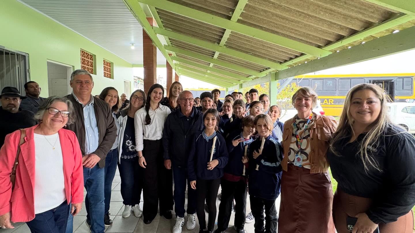 ENTREGA DA OBRA DE EXPANSÃO E REVITALIZAÇÃO DA EMEF LUIZ MANOEL DA SILVEIRA!