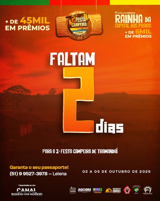 FALTAM 2 DIAS! 