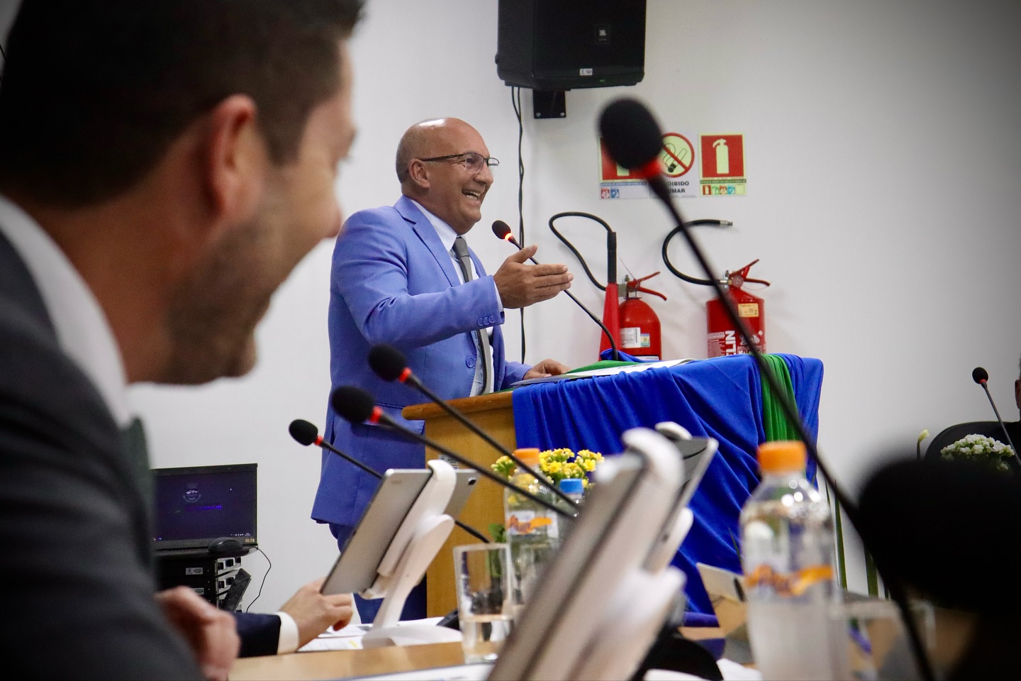 PREFEITO JUAREZINHO PARTICIPOU DA SESSÃO ORDINÁRIA DA CÂMARA DE VEREADORES DE TRAMANDAÍ, NESTA ULTIMA SEGUNDA-FEIRA (22/09), EM UM ATO SOLENE QUE MARCOU A ABERTURA DAS FESTIVIDADES NO LEGISLATIVO ALUS