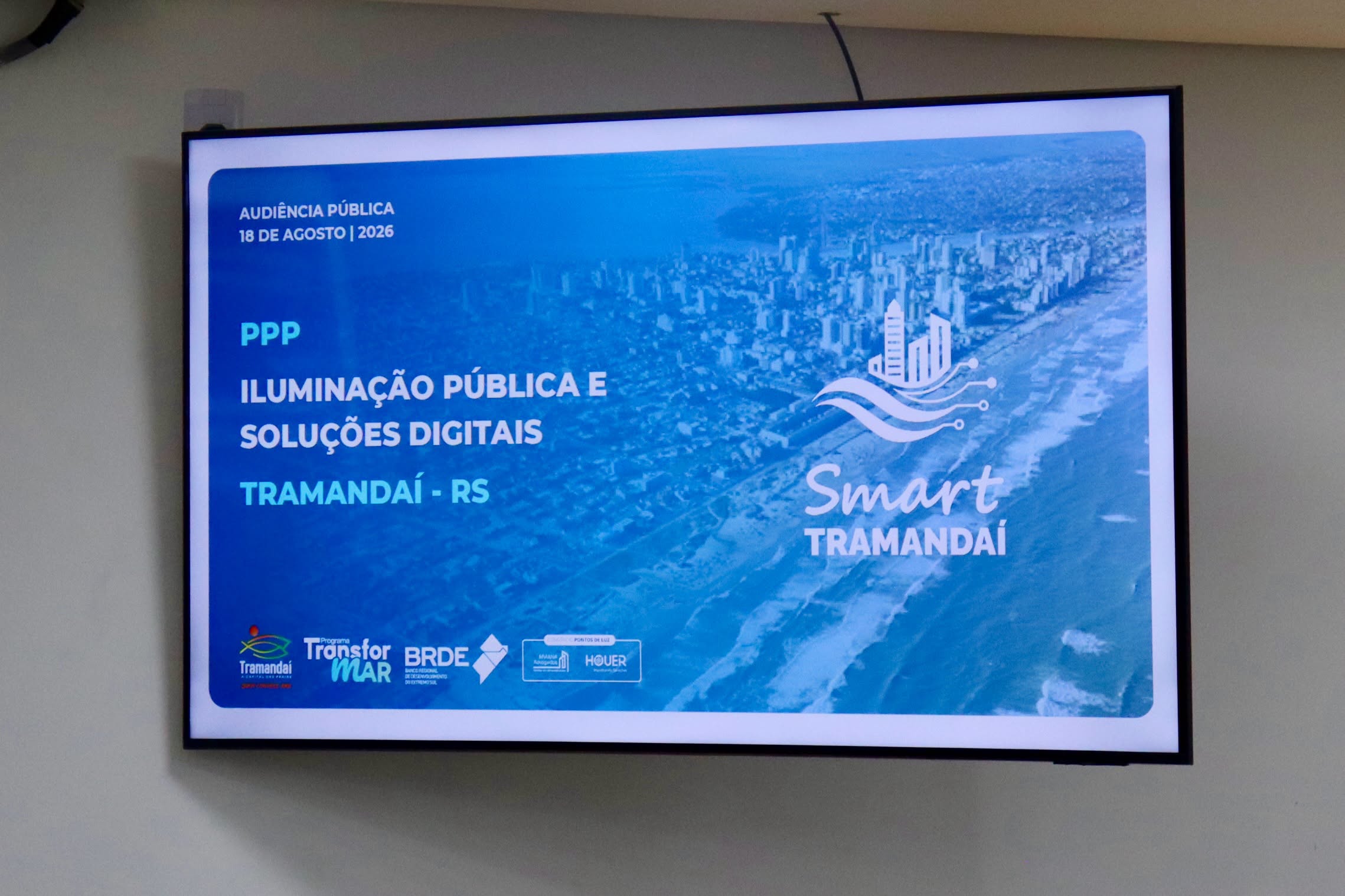PPP da Iluminação Pública de Tramandaí é detalhada em audiência pública