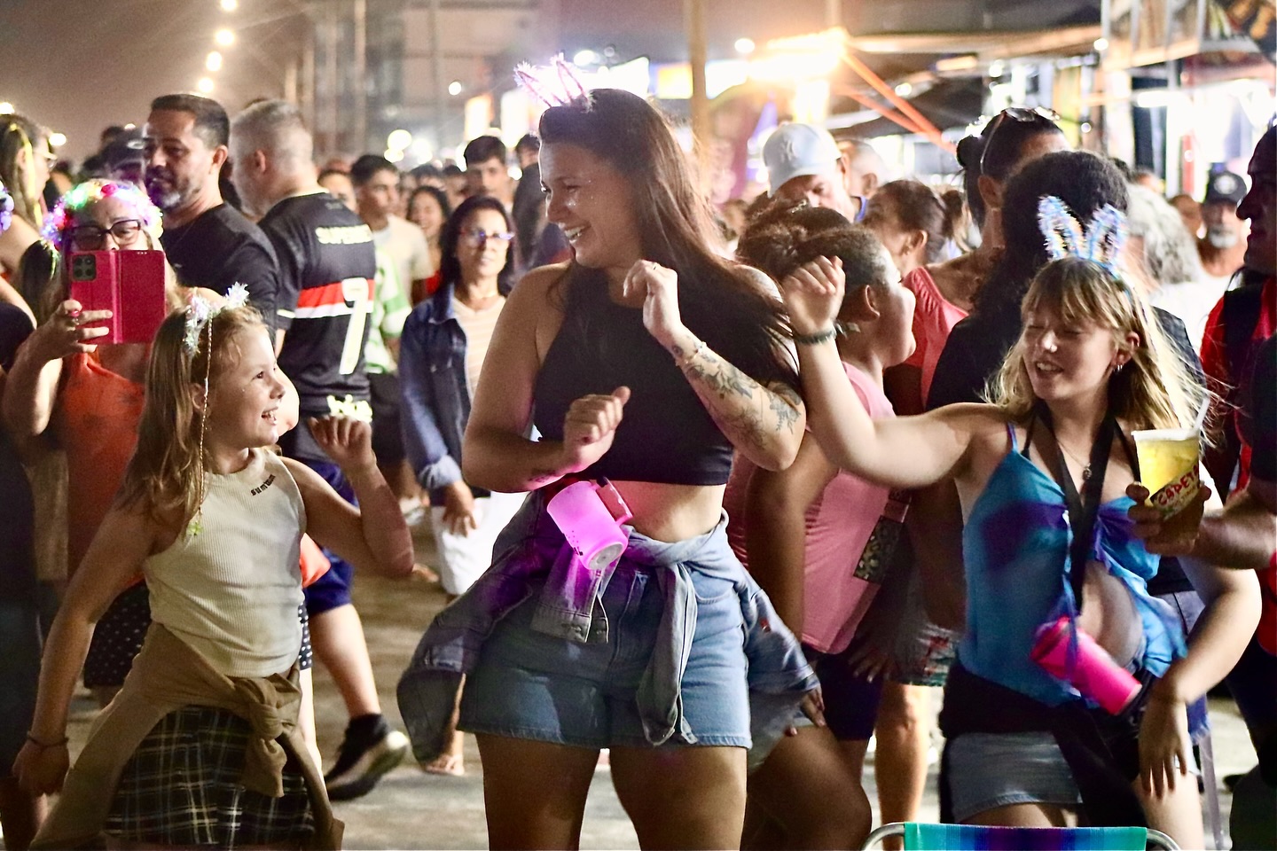 A PRIMEIRA NOITE DO TRAMANDAÍ FOLIA FOI UM SUCESSO!