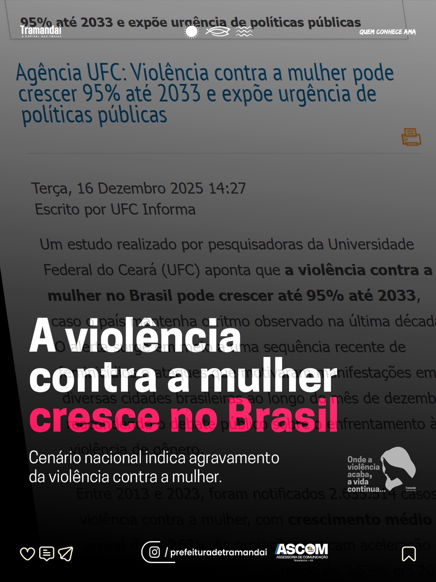 CONTEXTO NACIONAL: A VIOLÊNCIA CONTRA A MULHER CRESCE NO BRASIL