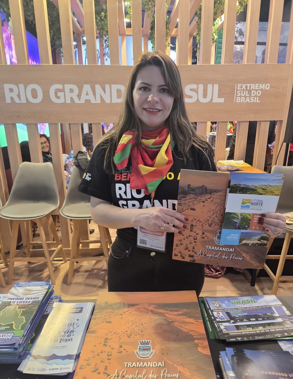 TRAMANDAÍ REPRESENTADA NA MAIOR FEIRA DE TURISMO DA AMÉRICA LATINA
