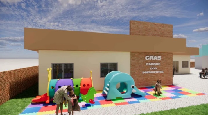 Segundo o memorial descritivo, a edificação a ser construída terá área de 202,63 m² com sala de espera, salas de atendimento individual e coletivo, sala de reuniões, cozinha, despensa e área infantil.
