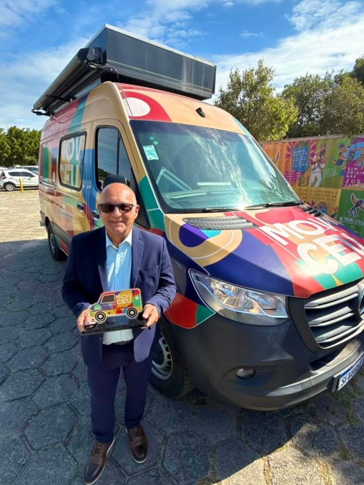 O nosso município foi contemplado com o MovCEU, um moderno equipamento cultural itinerante que vai levar ainda mais arte, conhecimento, inclusão e oportunidades para a nossa comunidade. 