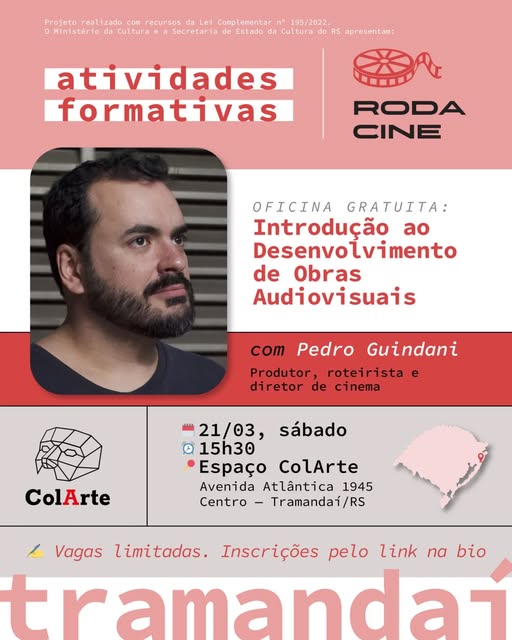 Tramandaí recebe oficina gratuita de audiovisual
