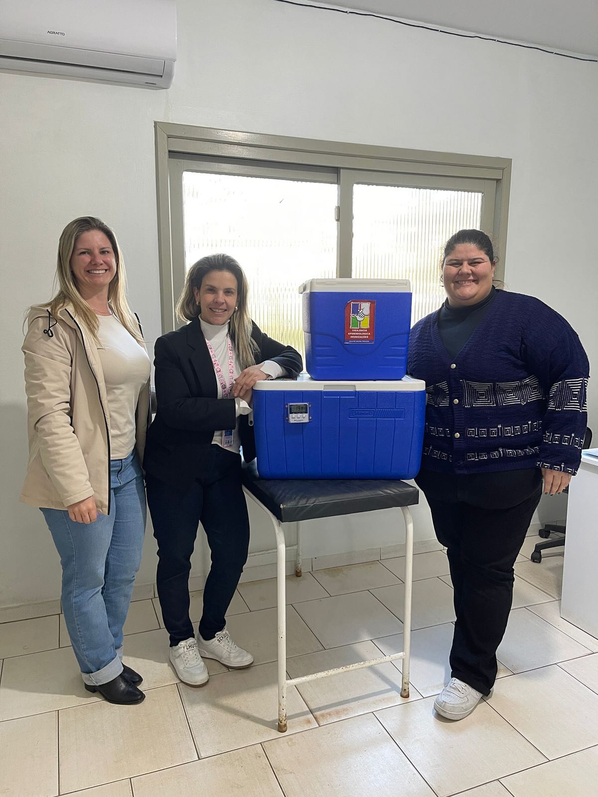REFORÇO NA ESTRUTURA DAS SALAS DE VACINAS
