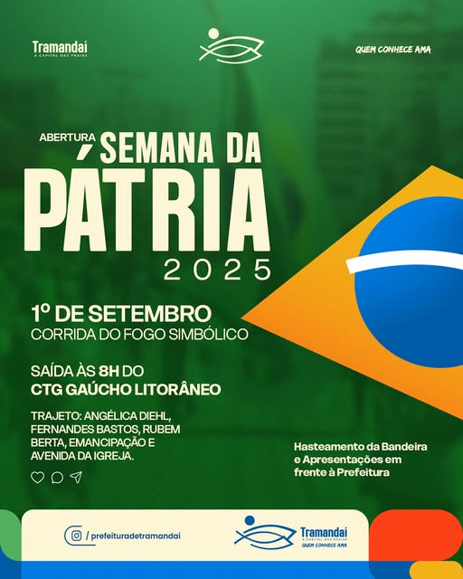 ABERTURA DA SEMANA DA PÁTRIA 2025 EM TRAMANDAÍ