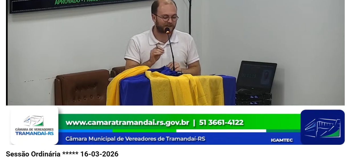 AGRADECIMENTO AO VEREADOR GABRIEL FERNANDES