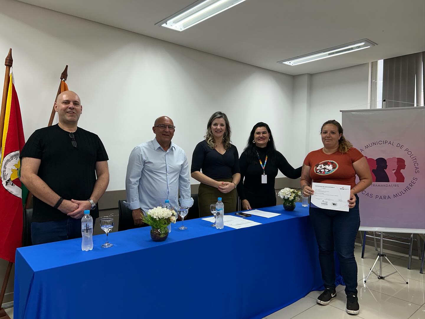 FORMATURA DOS CURSOS IN COMPANY DO SENAC TRAMANDAÍ
