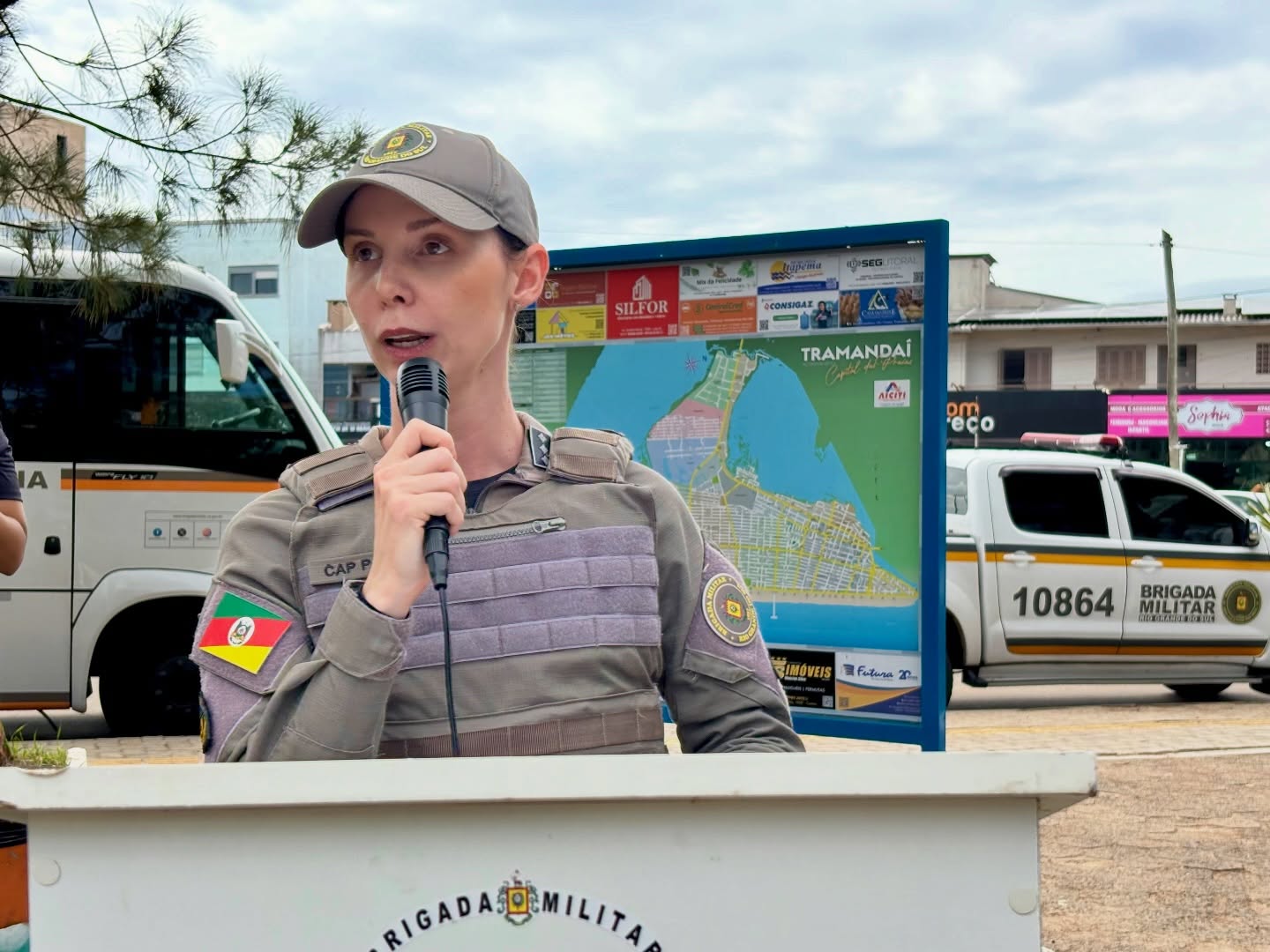 TRAMANDAÍ PARTICIPA DO LANÇAMENTO DA OPERAÇÃO GOLFINHO
