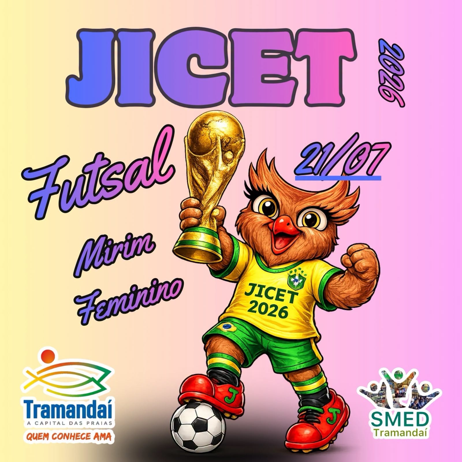 A Prefeitura de Tramandaí, através da Secretaria Municipal de Educação (SMED), segue incentivando o esporte como ferramenta de aprendizado, integração e desenvolvimento para os nossos estudantes.