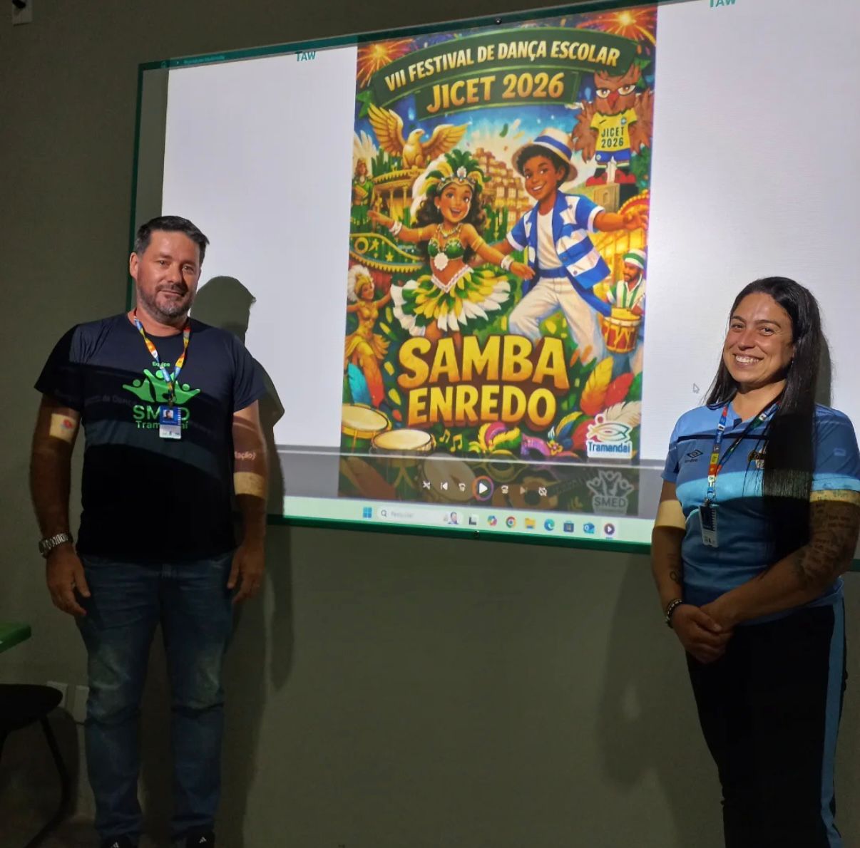 Encontro para revisão do regulamento e fortalecimento da proposta pedagógica do VII Festival Escolar de Dança, que em 2026 tem como tema 