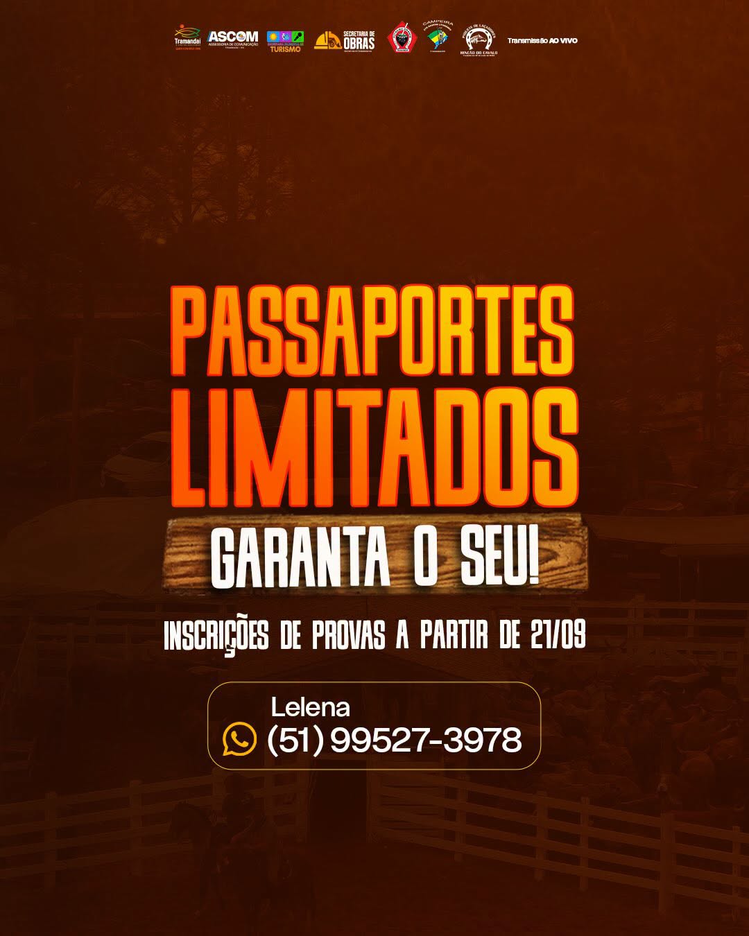 3ª Festa Campeira de Tramandaí: tradição, música e grandes atrações!