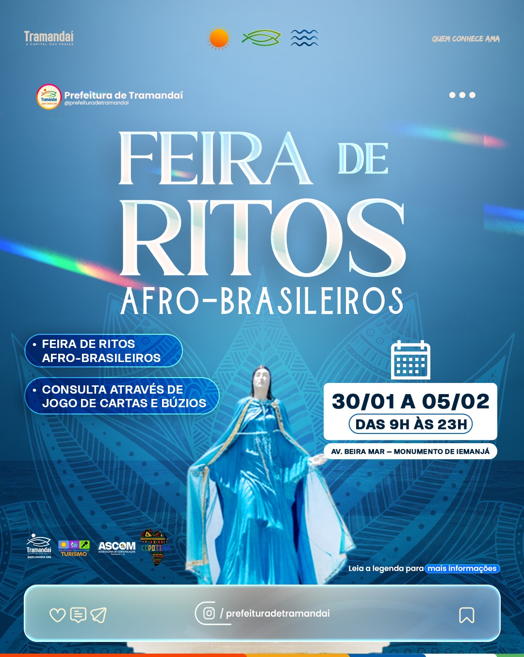 FEIRA DE RITOS AFRO-BRASILEIROS EM TRAMANDAÍ