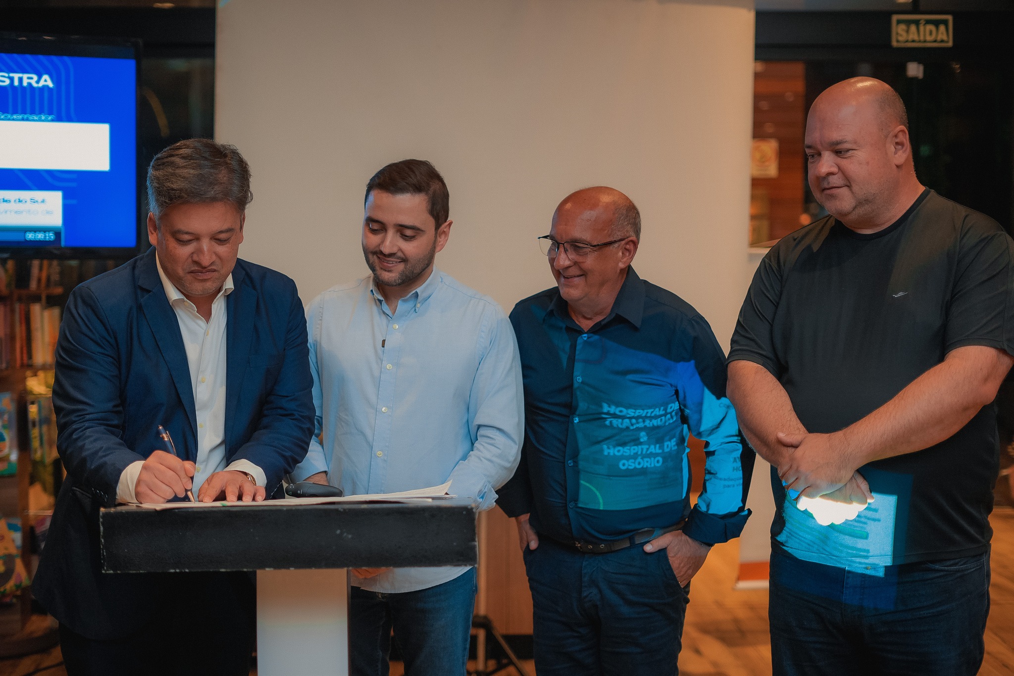 VICE-GOVERNADOR GABRIEL SOUZA ANUNCIA IMPORTANTES INVESTIMENTOS PARA TRAMANDAÍ E REGIÃO
