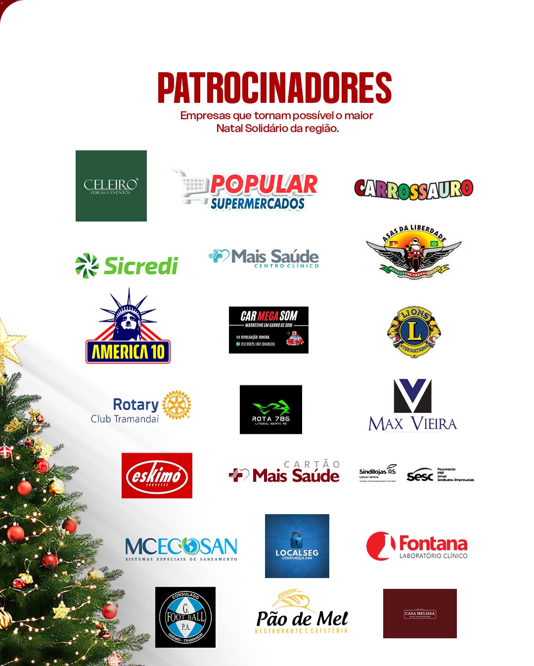 NATAL SOLIDÁRIO TRAMANDAÍ 