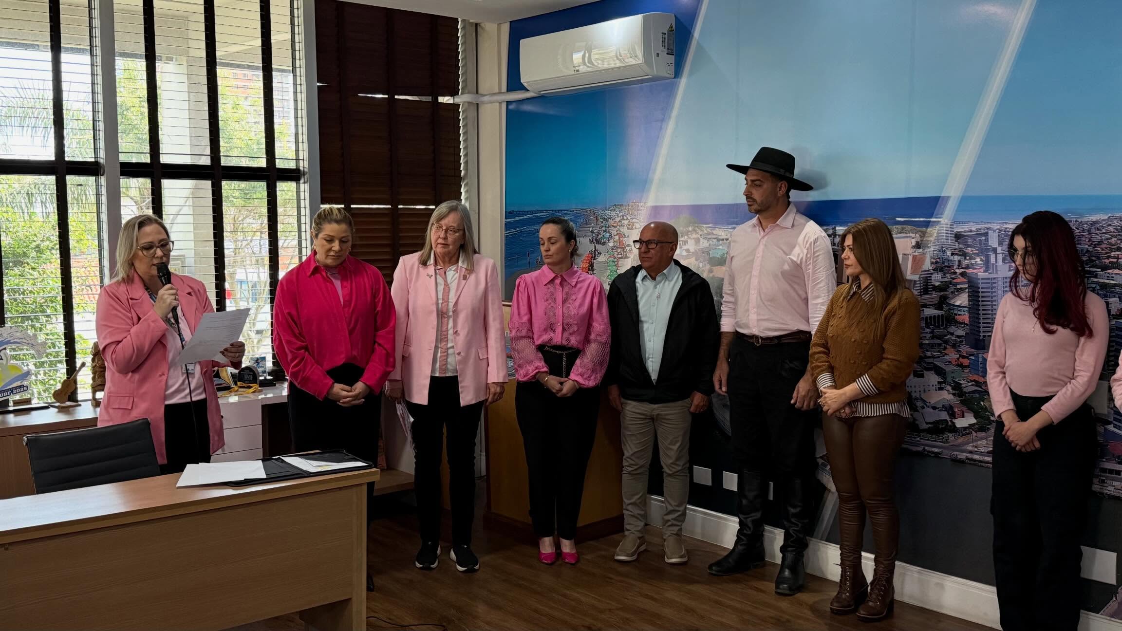 Outubro Rosa começou em Tramandaí!