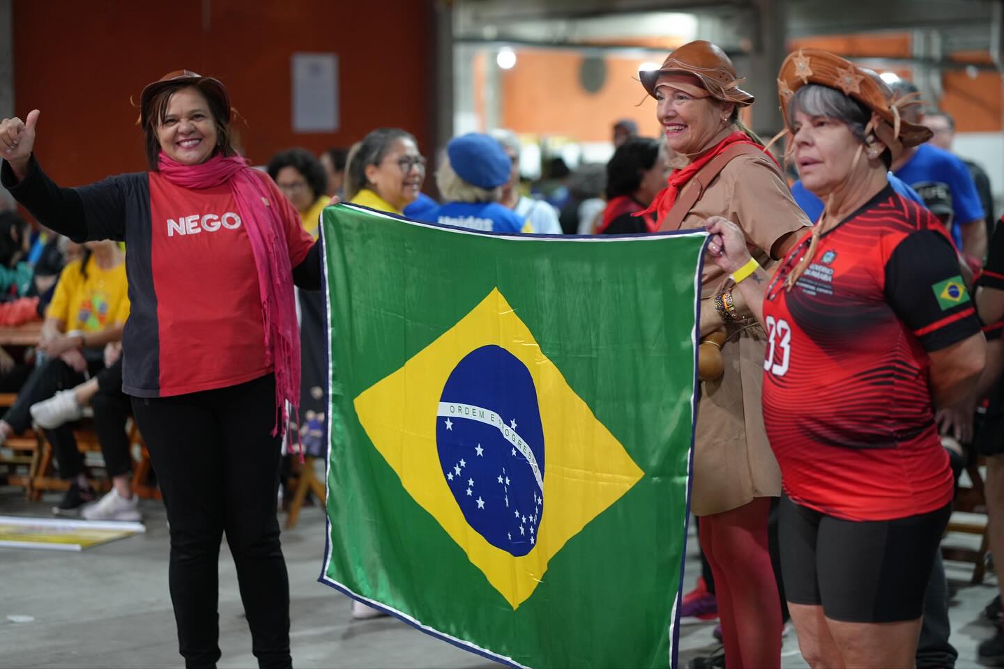 ABERTURA OFICIAL DOS 25º JOGOS DE INTEGRAÇÃO DA PESSOA IDOSA DO RS EM TRAMANDAÍ 