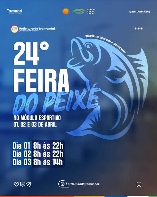 24ª Feira do Peixe em Tramandaí!