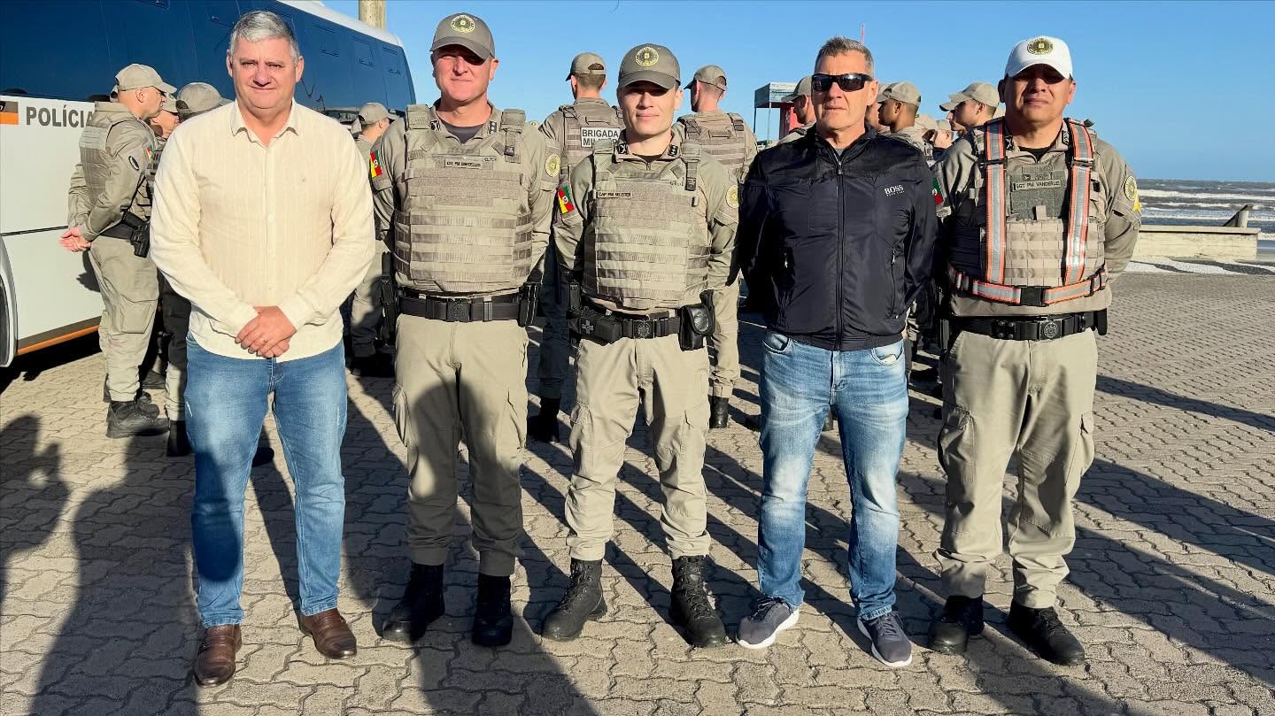TRAMANDAÍ RECEBE 42 NOVOS SOLDADOS DA BRIGADA MILITAR