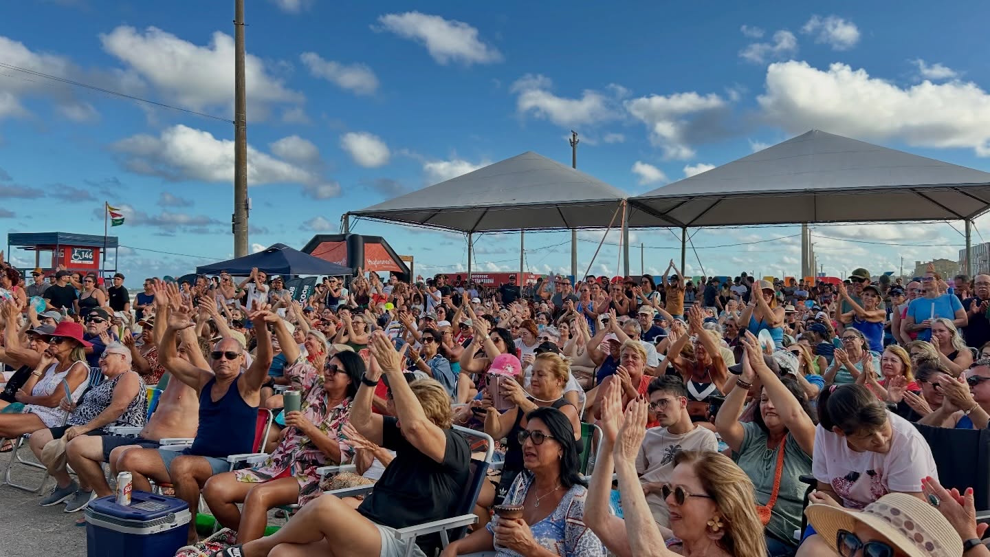 A BEIRA-MAR DE TRAMANDAÍ FOI CENÁRIO DE UM FIM DE TARDE DE MUITA CULTURA E MUSICA BOA!