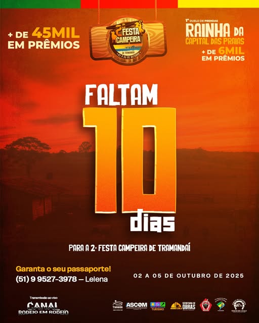 FALTAM 10 DIAS! 