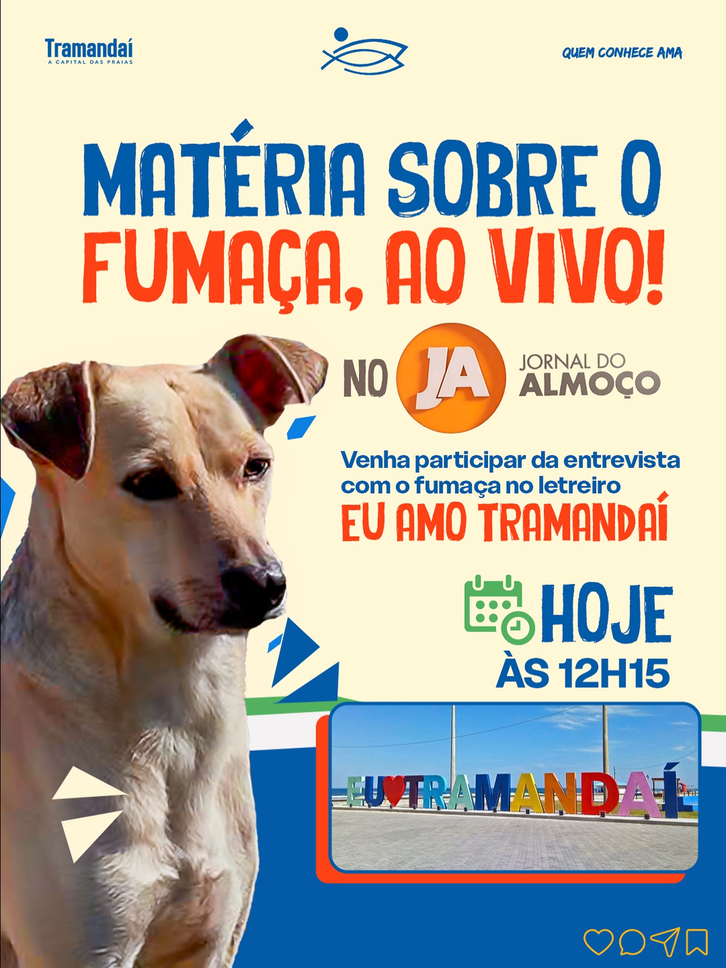É HOJE! 