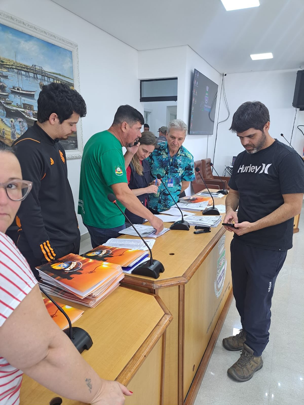 REUNIÃO SOBRE AUTOMONITORAMENTO DA PESCA DO BAGRE É REALIZADA EM TRAMANDAÍ