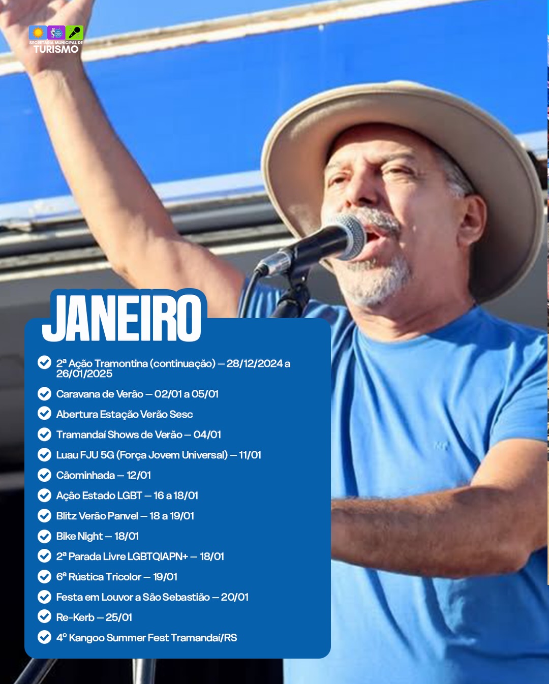 12 MESES DE EVENTOS, CULTURA E MOMENTOS HISTÓRICOS EM TRAMANDAÍ 