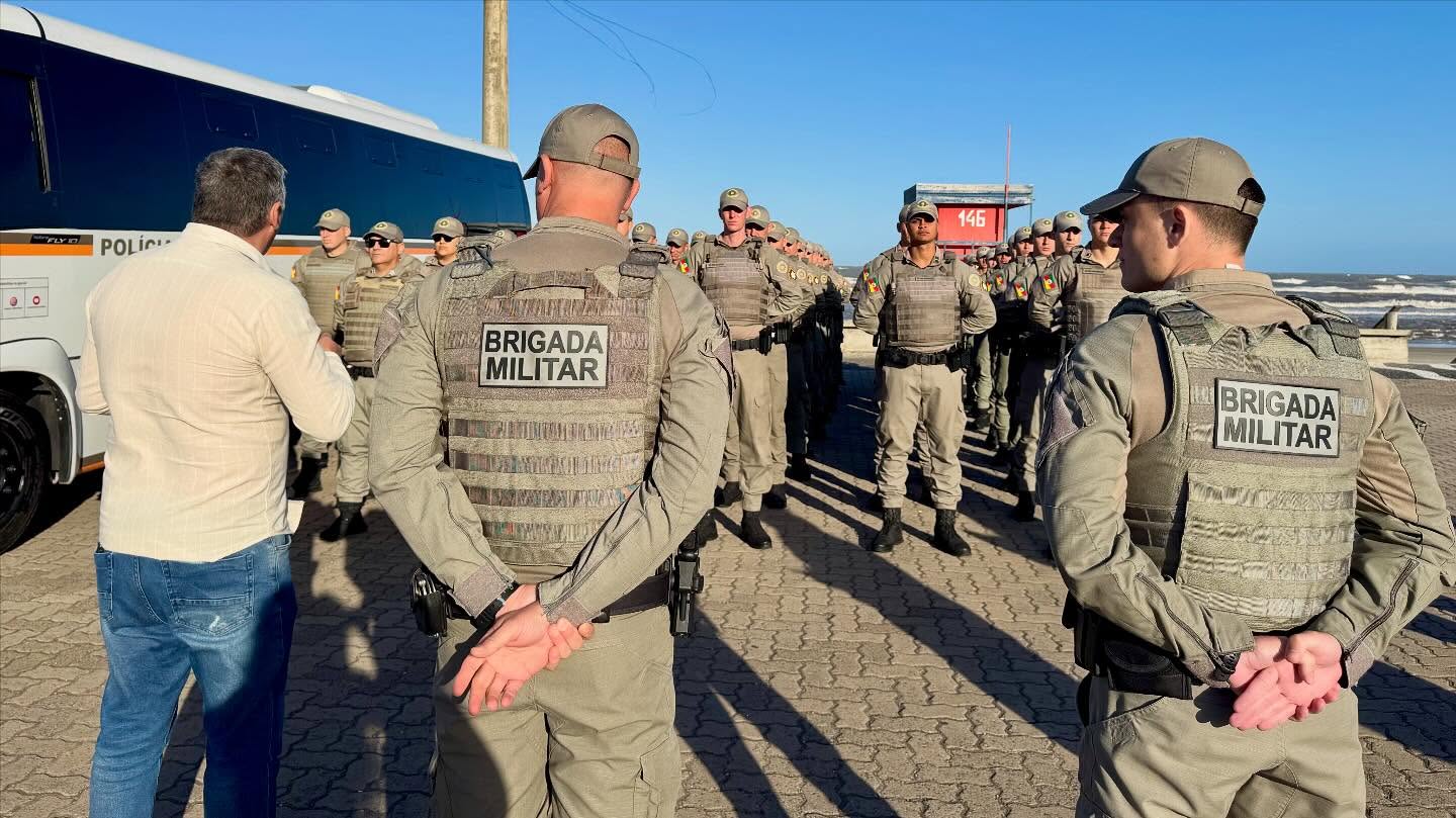 TRAMANDAÍ RECEBE 42 NOVOS SOLDADOS DA BRIGADA MILITAR