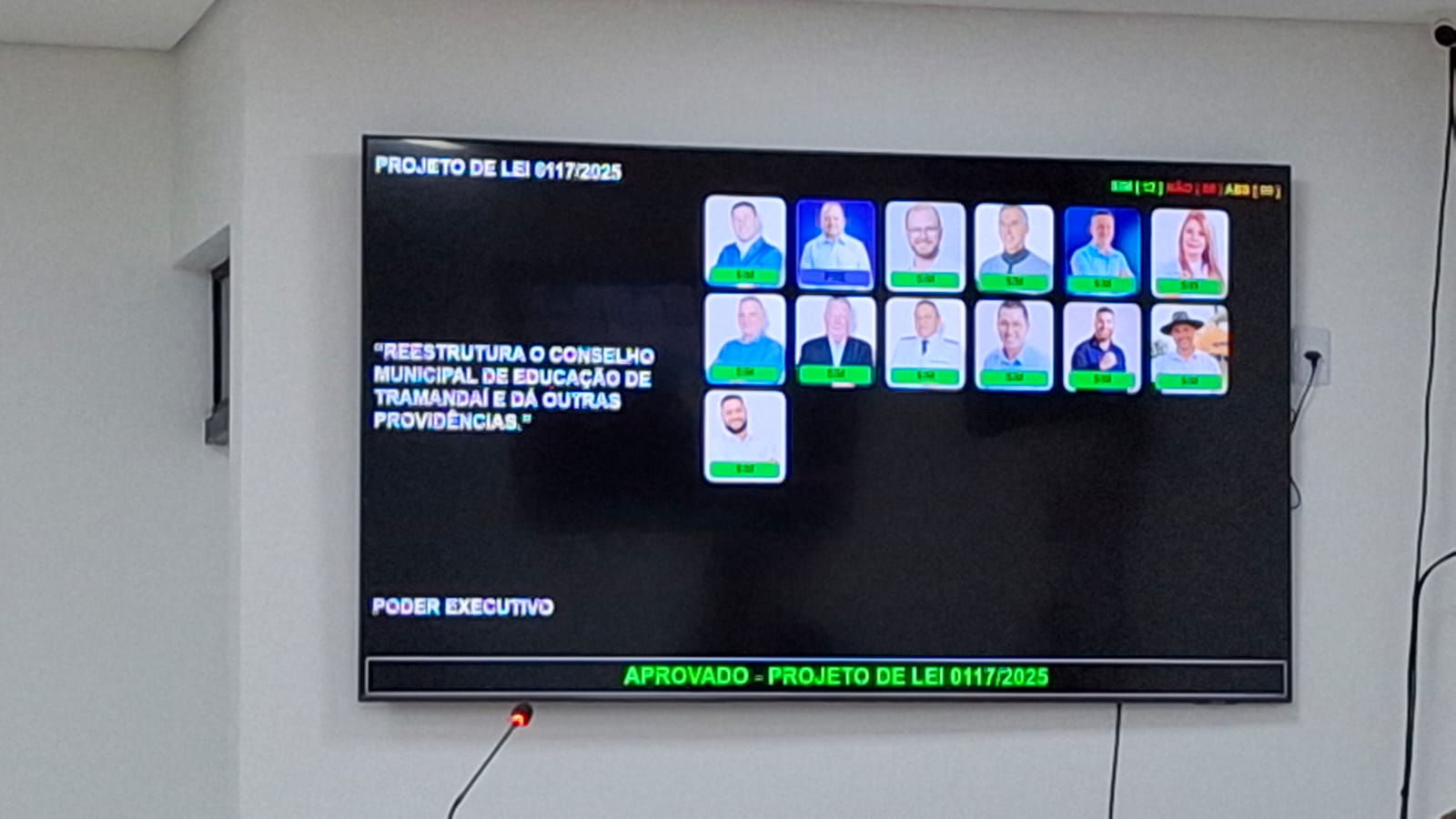 CME COMEMORA APROVAÇÃO UNÂNIME DA NOVA LEI MUNICIPAL DO CME NA CÂMARA DE TRAMANDAÍ