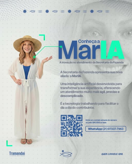 CONHEÇA A MARIA: A NOVA INTELIGÊNCIA ARTIFICIAL DA PREFEITURA DE TRAMANDAÍ