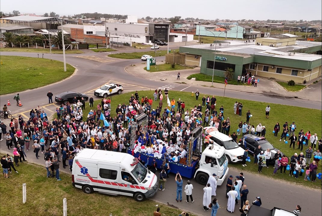 FÉ E DEVOÇÃO MARCAM A 2ª ROMARIA DE NOSSA SENHORA APARECIDA EM TRAMANDAÍ 