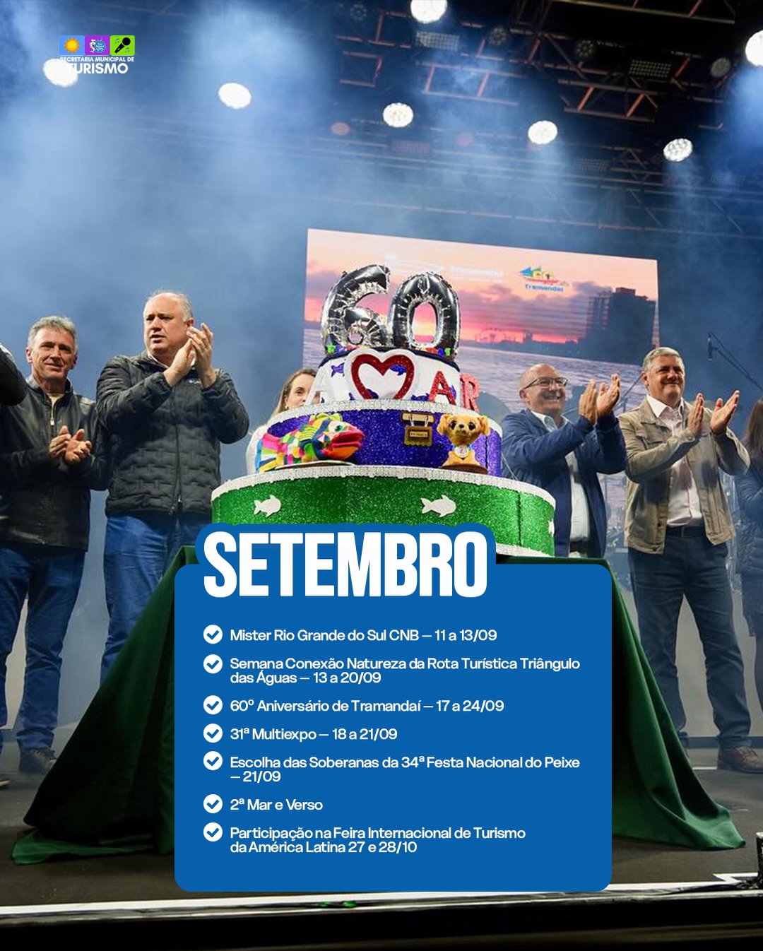 12 MESES DE EVENTOS, CULTURA E MOMENTOS HISTÓRICOS EM TRAMANDAÍ 